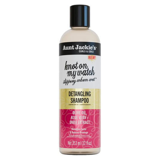 AUNT JACKIE'S KNOT ON MY WATCH DETANGLING SHAMPOO 12OZ