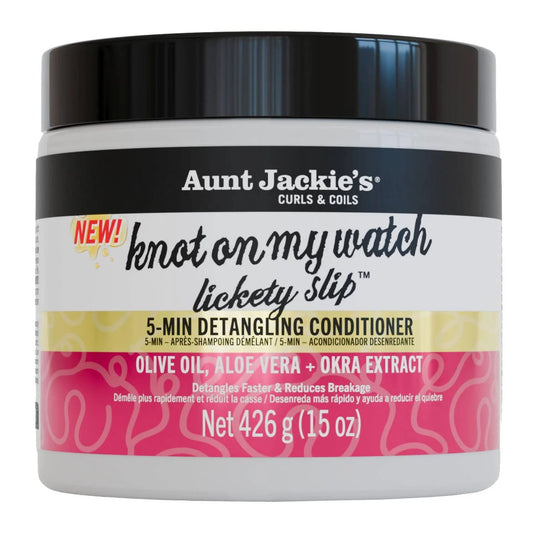 AUNT JACKIE'S KNOT ON MY WATCH 5-MIN DETANGLING CONDITIONER. 15OZ