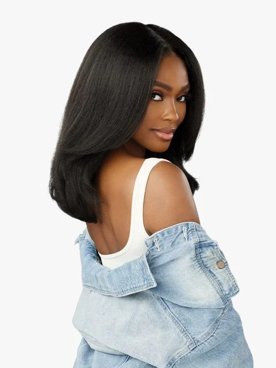 Sensationnel Curls Kinks & CO Y part Kinky straight 18” wig