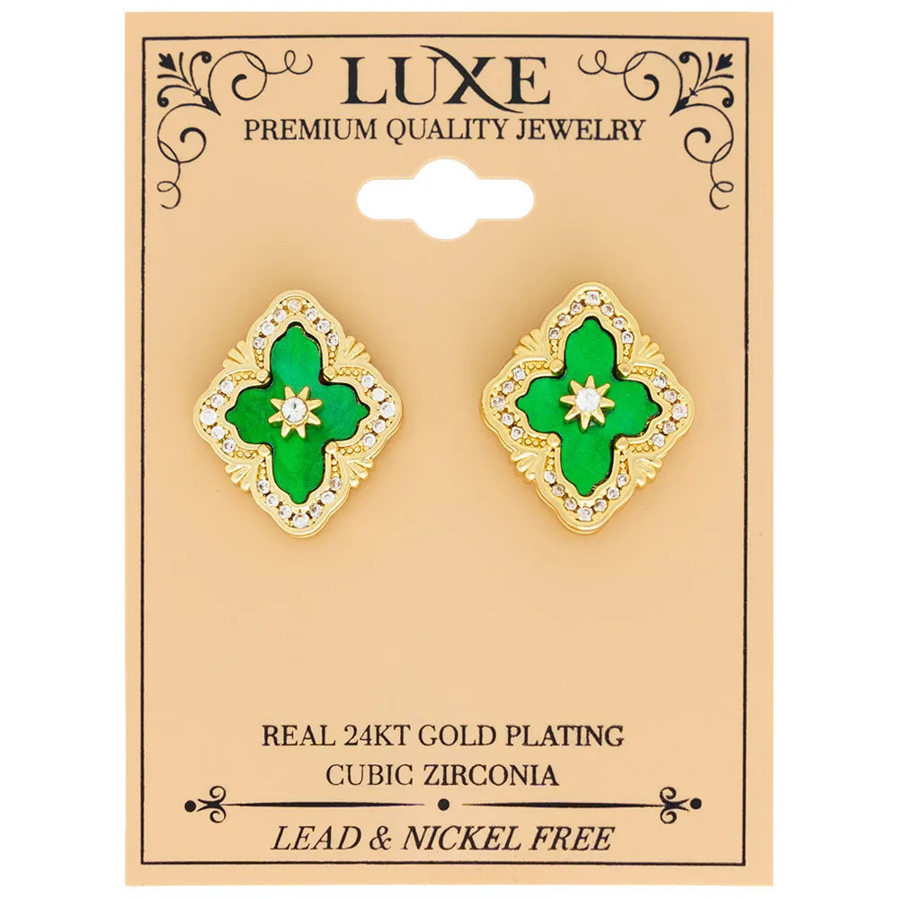 C&L Clover earring