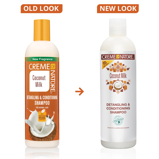 Creme of Nature Coconut Milk Detangling & Conditioning Shampoo 12 oz