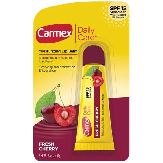 Carmex lip balm fresh cherry. 0.35 oz