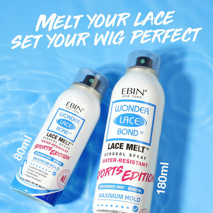 EBIN NEW YORK Wonder Lace Bond Lace Melt Aerosol Spray Sports Edition