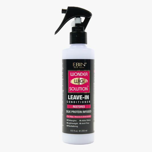 Ebin wonder wig solution leave in conditioner. Spray