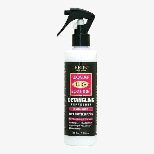 Ebin wonder wig solution detangling refresher. Spray