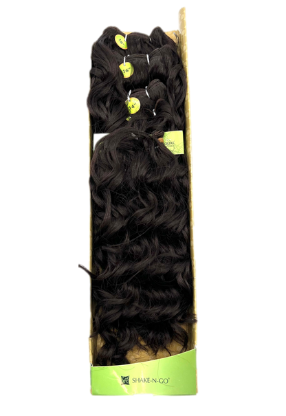 FreeTress Equal Synthetic Hair Weave Appeal Curl 4Pcs + CLOSURE