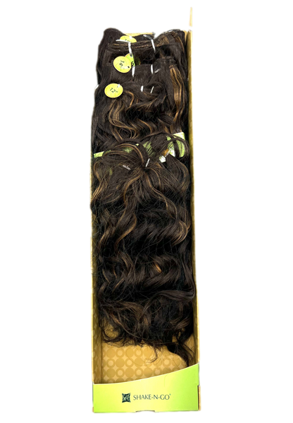 FreeTress Equal Synthetic Hair Weave Appeal Curl 4Pcs + CLOSURE