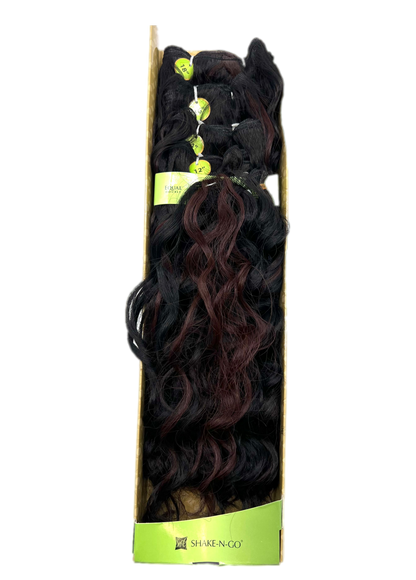 FreeTress Equal Synthetic Hair Weave Appeal Curl 4Pcs + CLOSURE