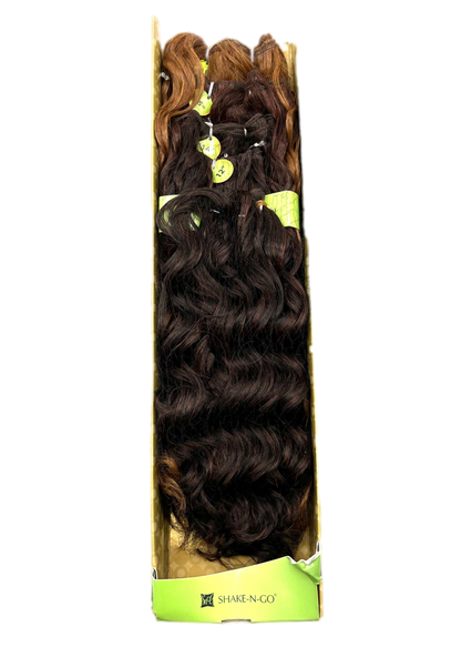 FreeTress Equal Synthetic Hair Weave Appeal Curl 4Pcs + CLOSURE