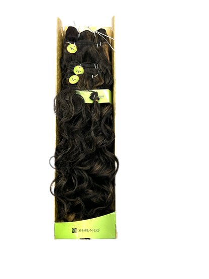 FreeTress Equal Synthetic Hair Weave Appeal Curl 4Pcs + CLOSURE