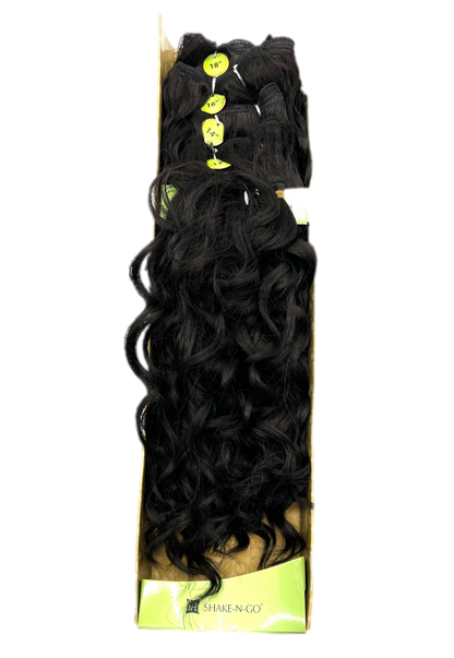 FreeTress Equal Synthetic Hair Weave Appeal Curl 4Pcs + CLOSURE