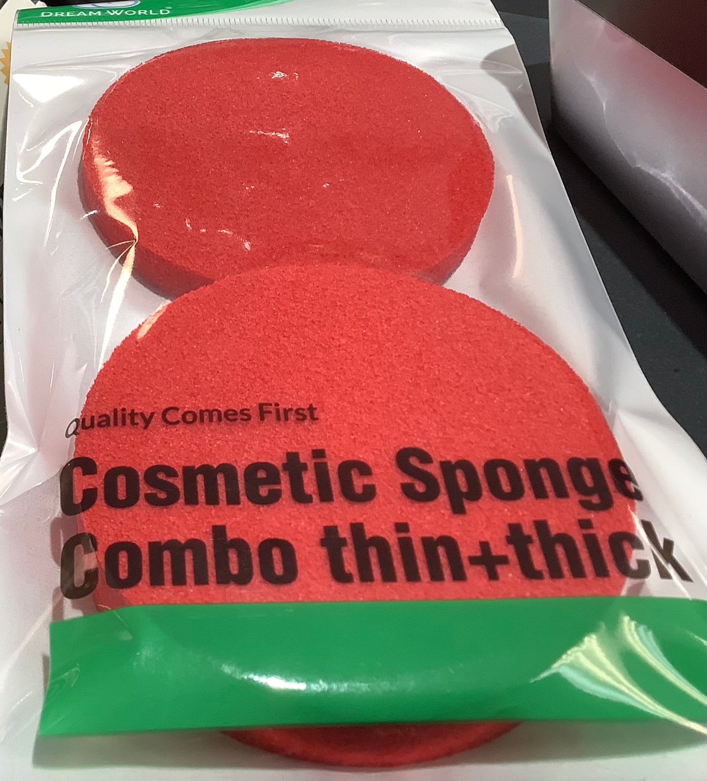 DW Cosmetic Sponge Combo thin+thick