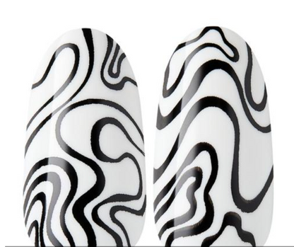 Gold Finger Trendy nails. GD49