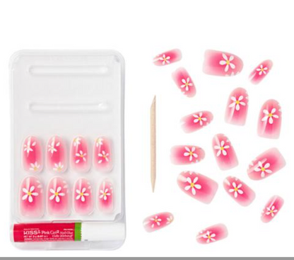 Gold Finger Trendy nails. GD50