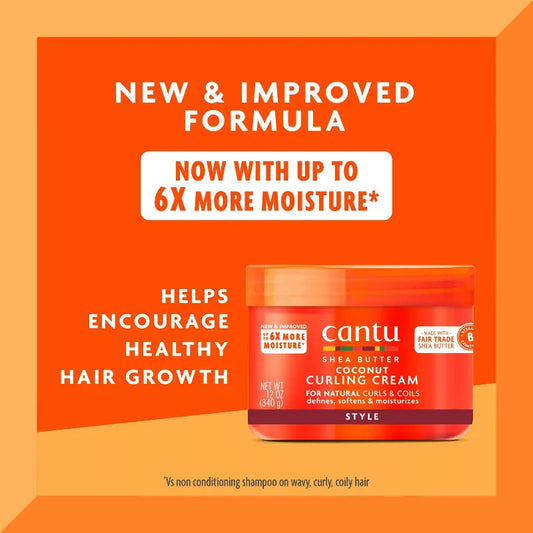 Cantu Shea butter Coconut Curling Cream