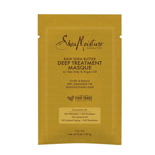 Shea Moisture deep moisturizing masque. 2 oz