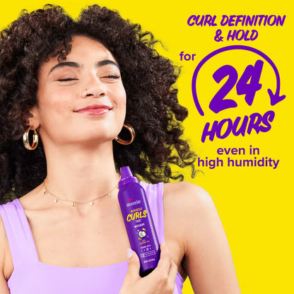 AUSSIE MIRACLE CURLS MOUSSE WITH COCONUT. 6 OZ