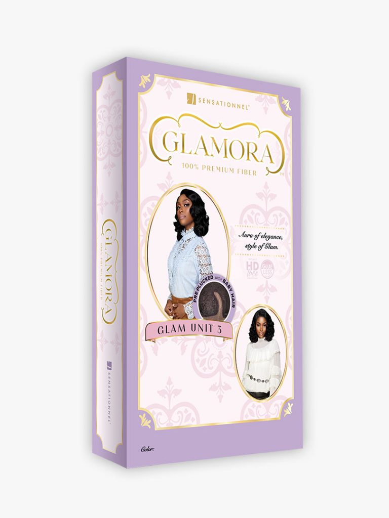 Sensationnel Glamora lace wig. Glam unit 3