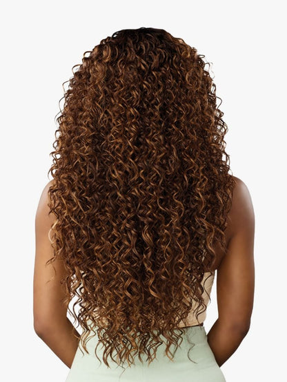 SENSATIONNEL GLAMZY HD LACE PART WIG. ZINNIA