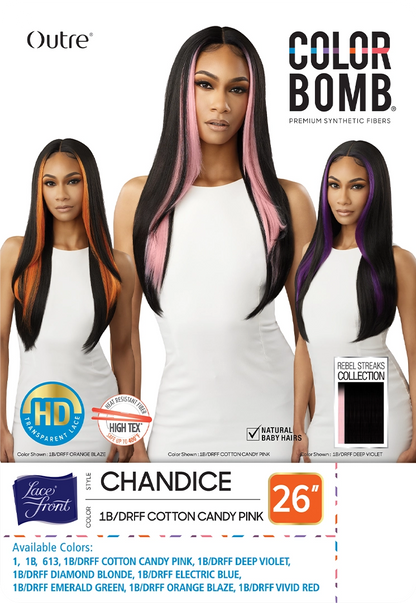 OUTRE LACE FRONT WIG COLOR BOMB- CHANDICE