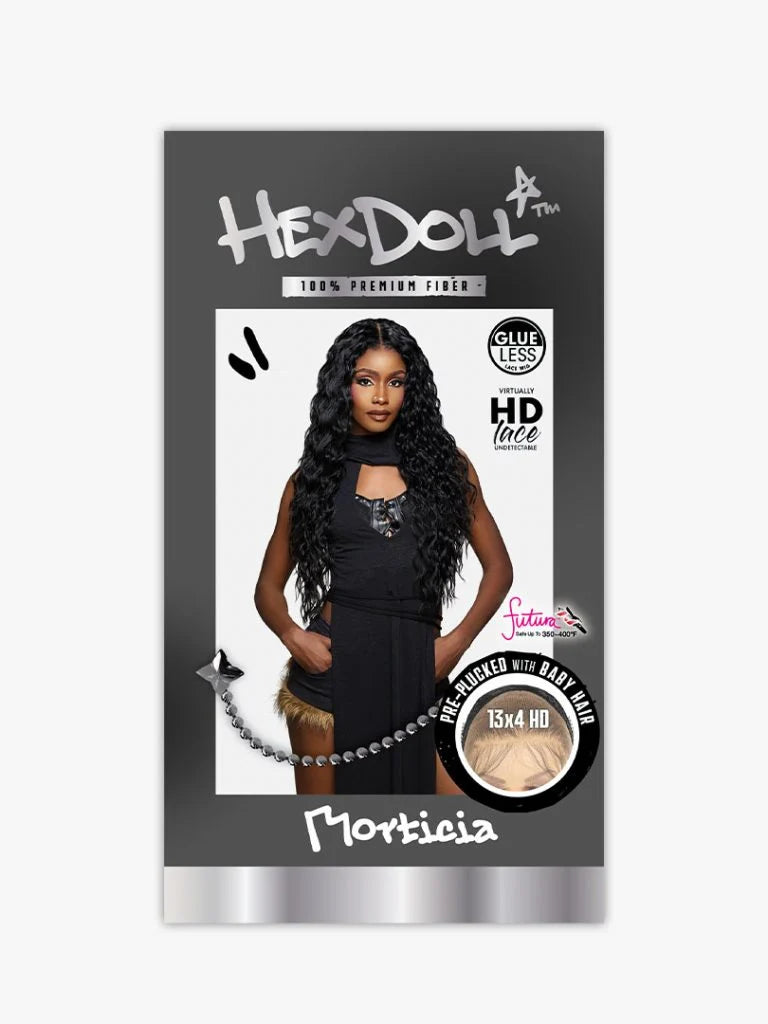 SENSATIONNEL HEXDOLL LACE WIG. MORTICIA