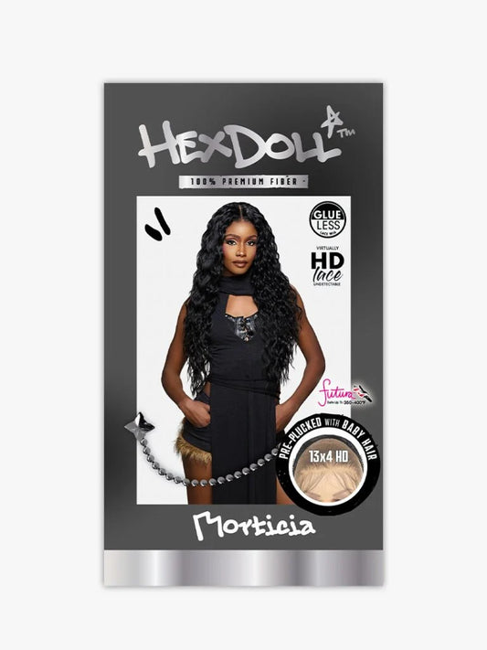SENSATIONNEL HEXDOLL LACE WIG. MORTICIA