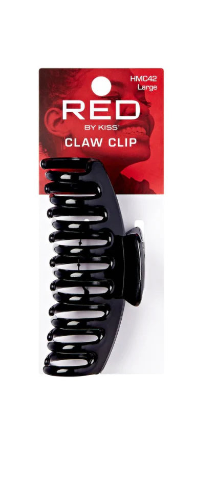 Red by kiss hair claw clip. black. Large. HMC42