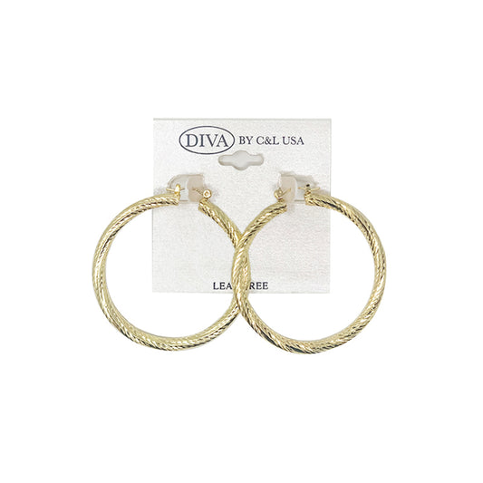 Aluminum Hoop AH250G GOLD