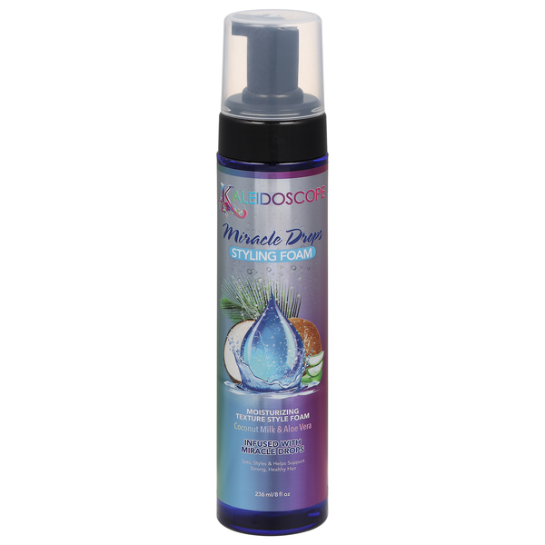 Kaleidoscope miracle drop styling foam