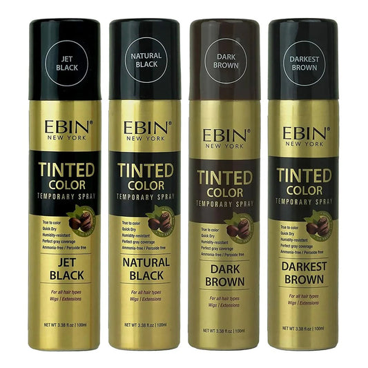 EBIN Tinted Color Temporary Spray 3.38oz