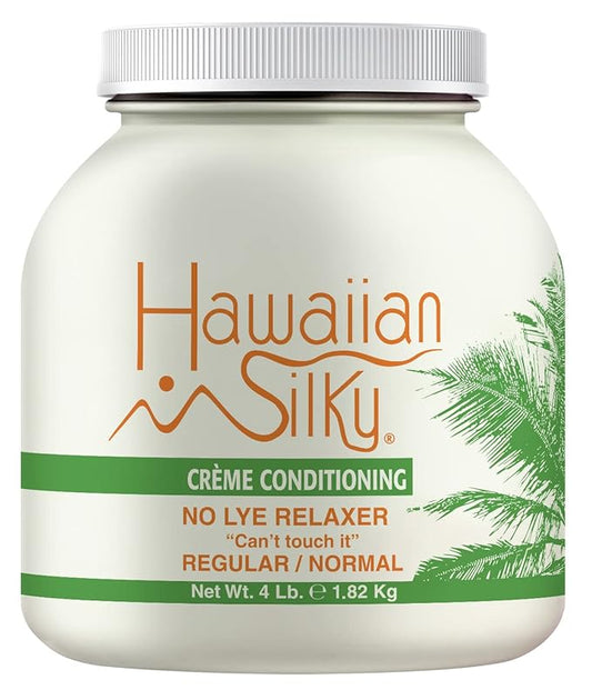 Hawaiian Silky Creme Conditioning No Lye Relaxer - Regular/Normal