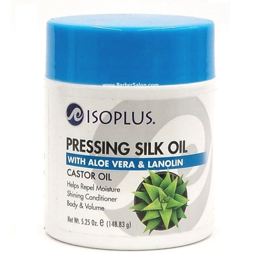 Isoplus pressing silk oil with aloe Vera & lanolin. 5.25 oz