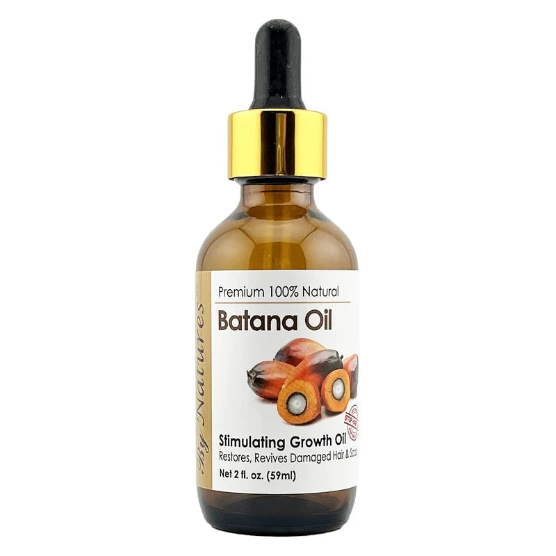 By natures 100% premium batana oil. 2oz