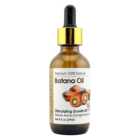 By natures 100% premium batana oil. 2oz
