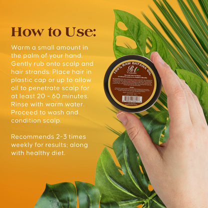 RA cosmetic 100% raw batana oil. 2oz