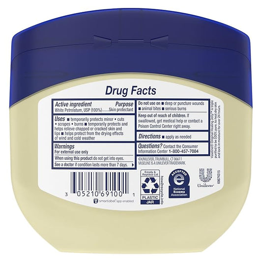 Vaseline Petroleum Healing Jelly, Original