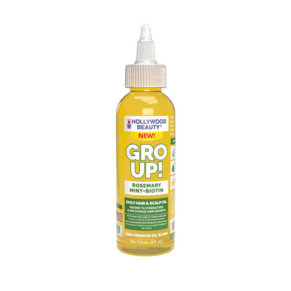 Hollywood beauty GRO UP ROSEMARY MINT & BIOTIN OIL. 4 oz