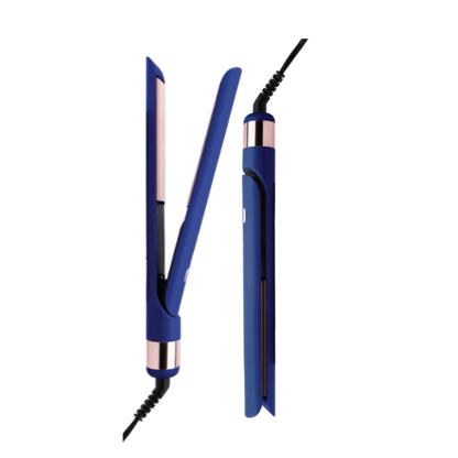 Annie hot & hotter multi styler straightener & curler 1” blue. #5898