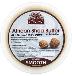Ok African Shea Butter smooth white.