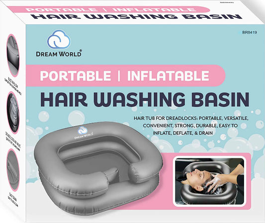 Dream world portable/inflatabe hair washing basin.