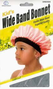 Dream world kid’s wide band bonnet. DRE050A