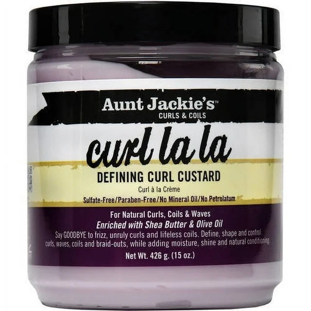 Aunt Jackie Curl Lala defining curl custard. 15oz