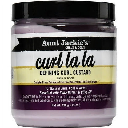 Aunt Jackie Curl Lala defining curl custard. 15oz