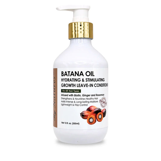 By Natures batana oil growth leave in conditioner. 12 oz