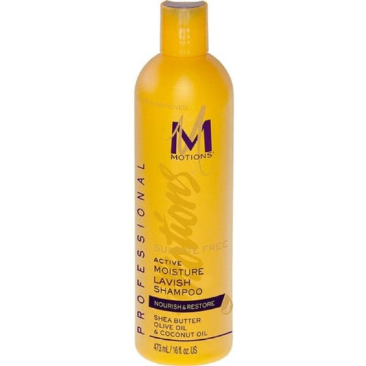 Motions active moisture lavish shampoo. 16oz