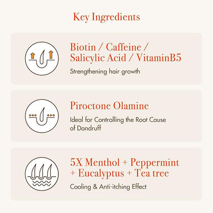 Red by Kiss growth MD Shampoo. 10oz. GM05