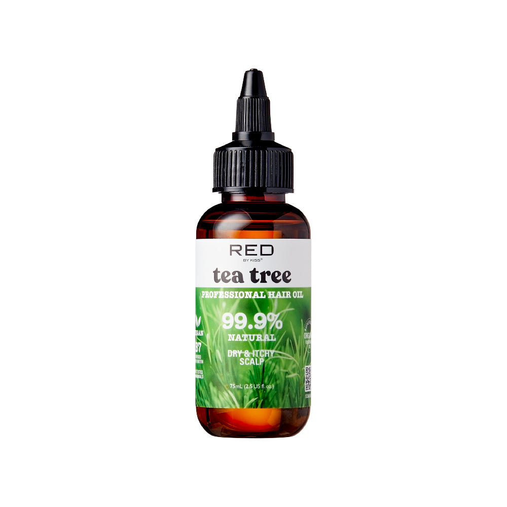 Red by Kiss natural hair oil. Tea tree 2.5 oz. NHL02