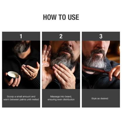 Red by Kiss Groomane beard balm. Sandalwood. GR22