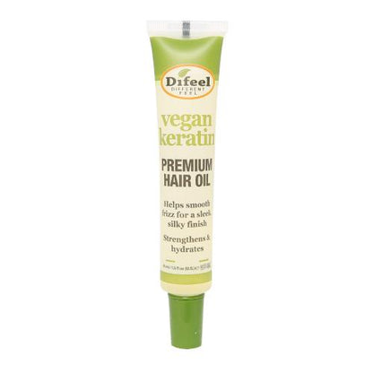 Difeel hair oil tube 1.5 oz Vegan Keratin