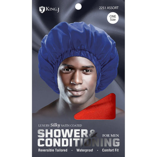KING. J SHOWER & CONDITIONING CAP FOR MEN